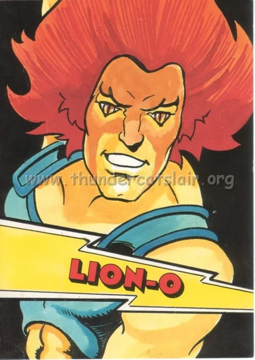 Lion-o Fact File (front)