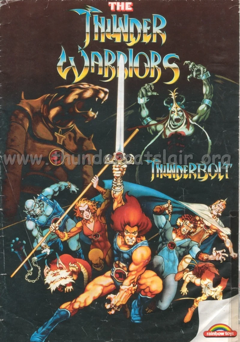 Thunder Warriors Thunderbolt (cover)