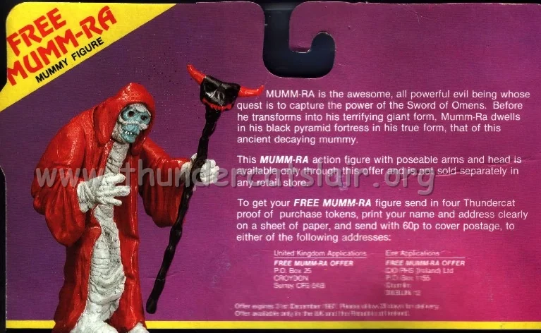 Image above taken from a UK Rainbow Toys card