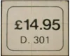 £14.95 sticker from a Thundertank box