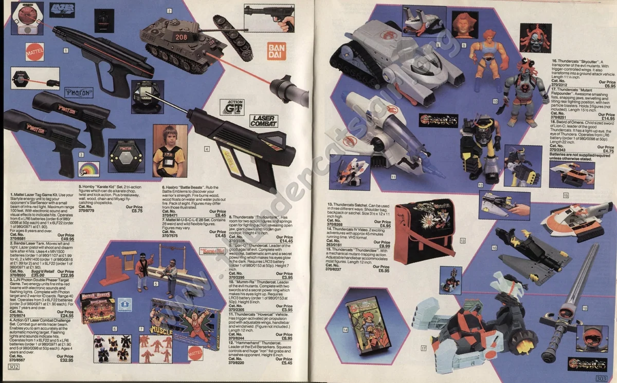 Image above taken from the 1987 autumn/winter Argos catalogue