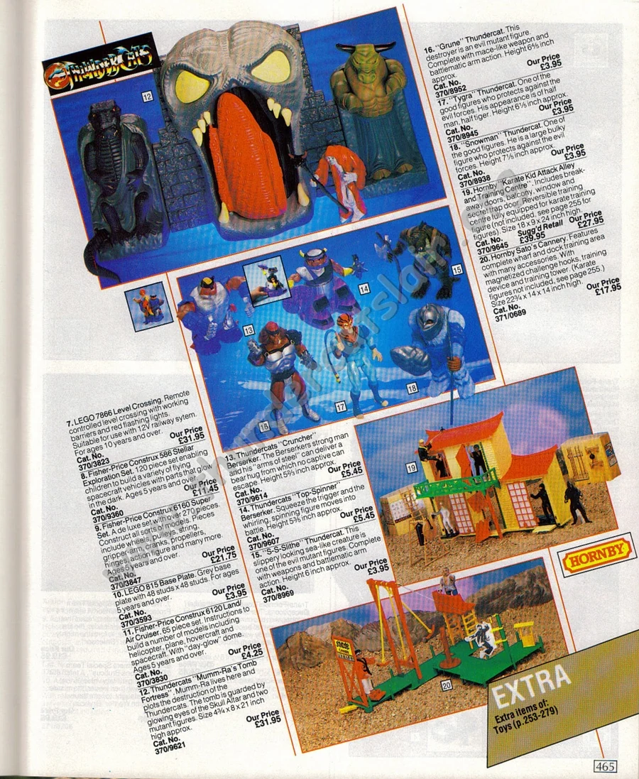 Image above taken from the 1988 autumn/winter Argos catalogue