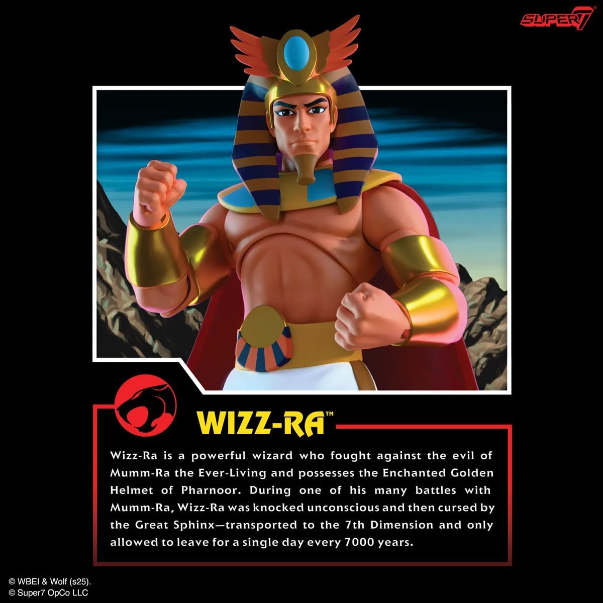 Super7 ThunderCats Ultimates Wizz-Ra figure - photo 6 of 6