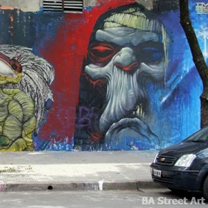 Gallery of ThunderCats street art on city murals