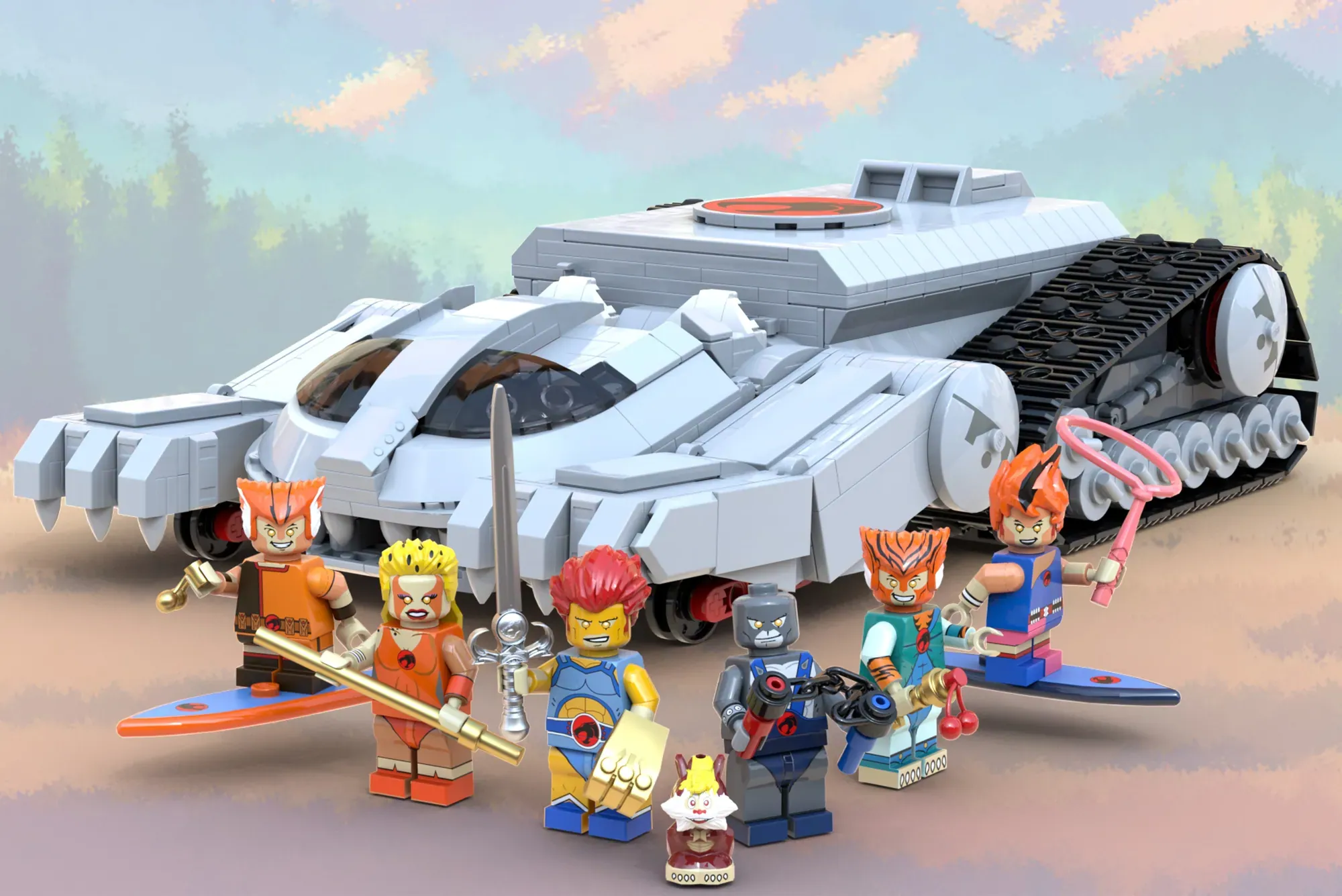 That LEGO ThunderTank Is BOSS. Let's Get It to 10,000 Supporters.