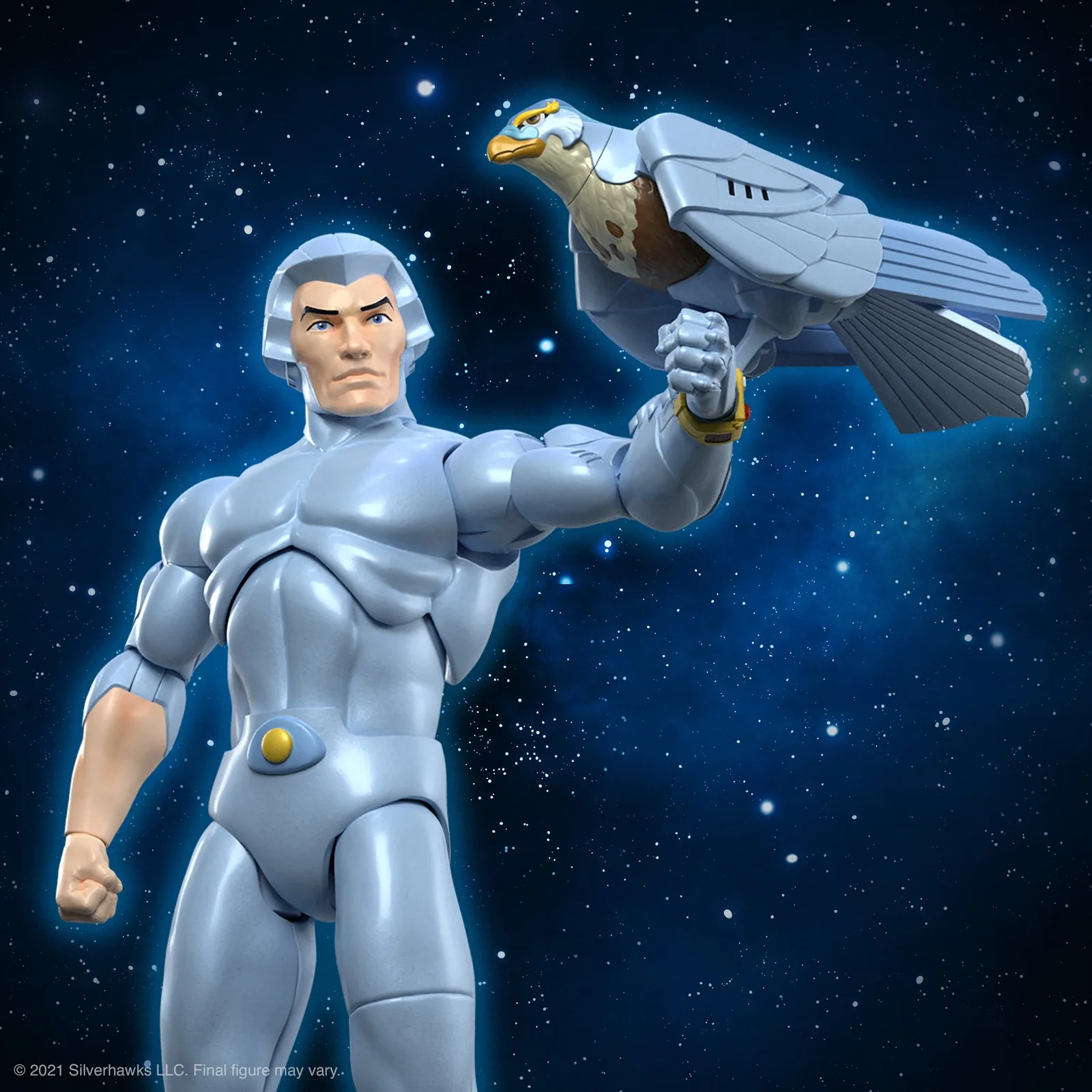 Super7 SilverHawks ULTIMATES! Quicksilver with Tally-Hawk