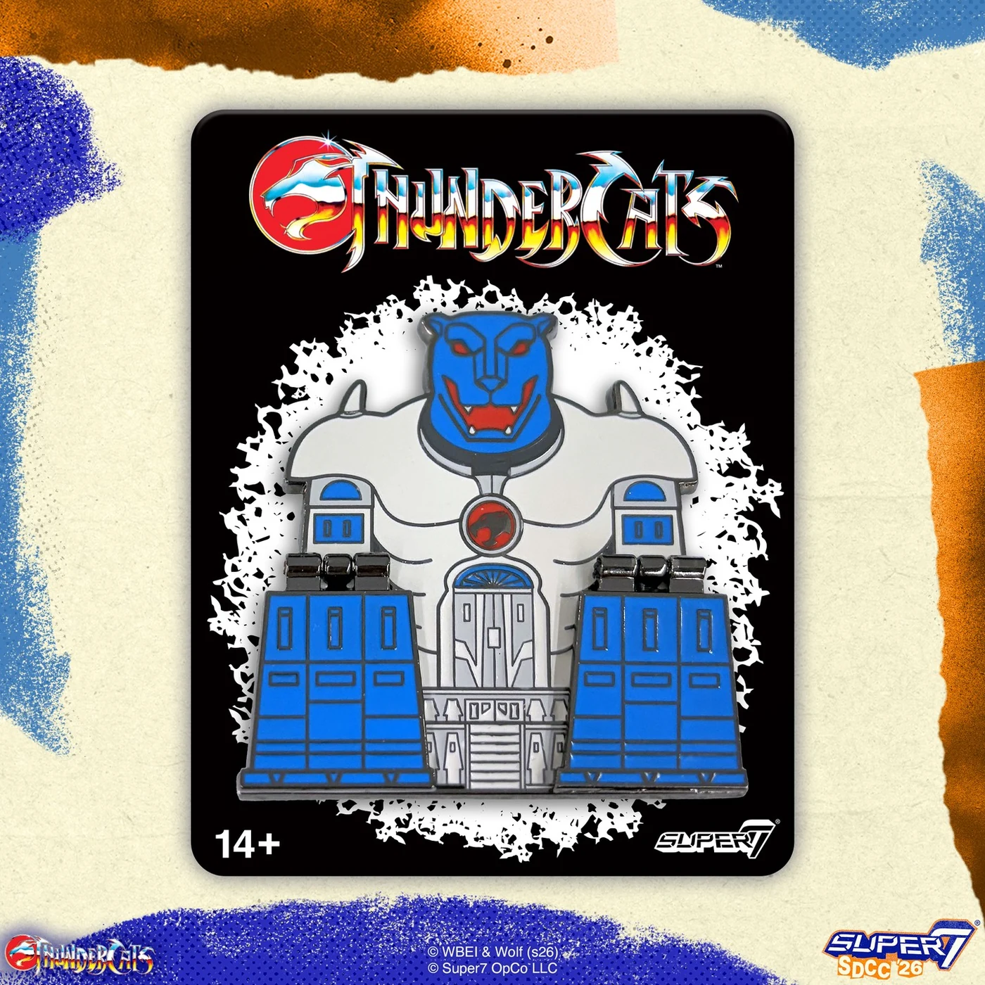 Super7 SDCC 2026 Cat's Lair enamel pin