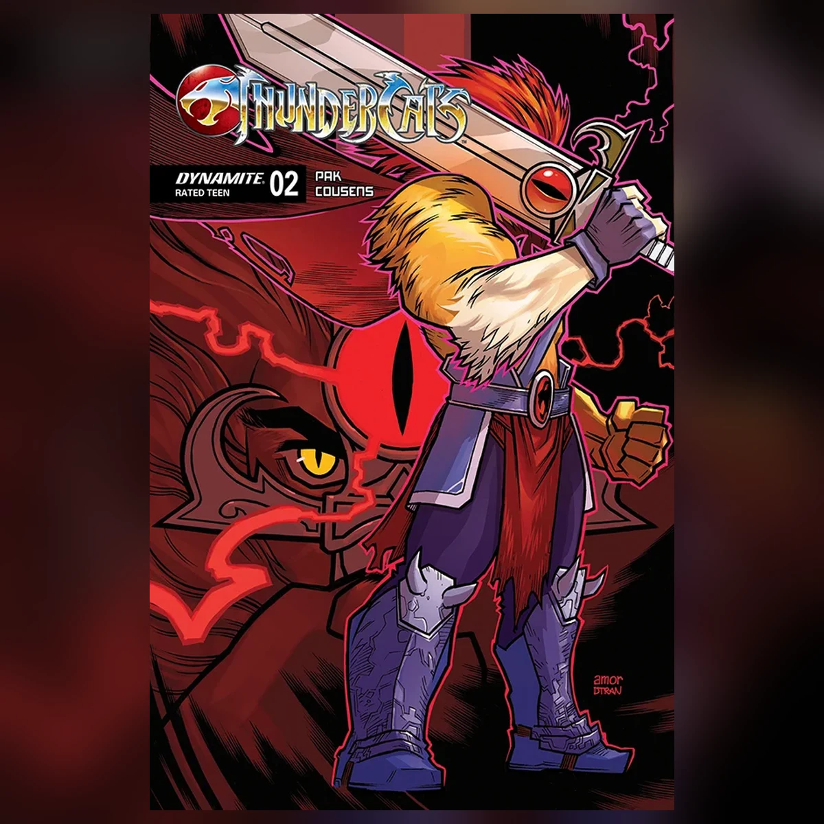 ThunderCats Vol. 2 #2 Chases the Feral King, On Sale November 4