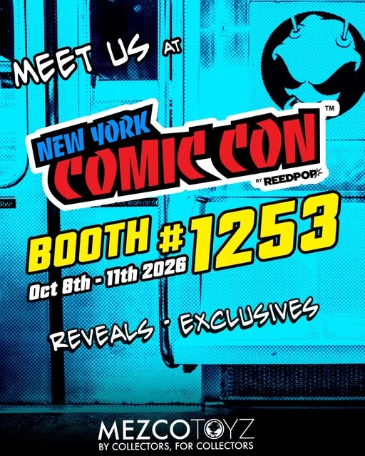 Mezco Is at NYCC Booth 1253: The In-Person Exclusives, and Whether ThunderCats Is There