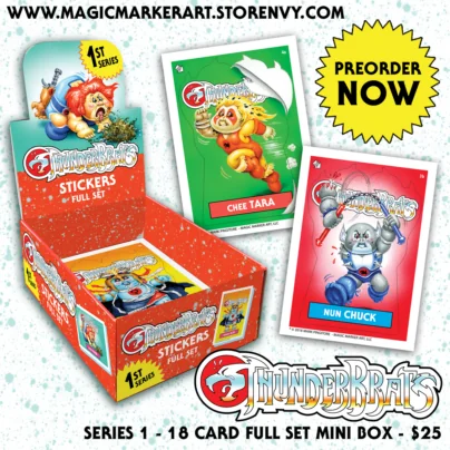 ThunderBrats Series 1 Card Series AVAILABLE NOW for Pre-Order!!