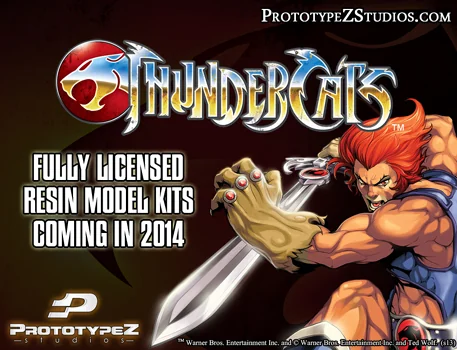 ThunderCats Resin Model Kits from PrototypZStudios in 2014!