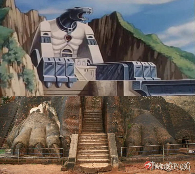 The real life Cats Lair in Sri Lanka (Sigiriya)