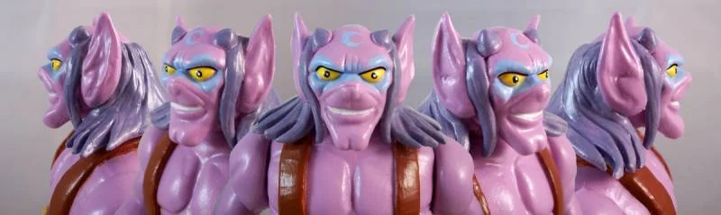 UPDATE: ThunderCats LJN vintage style Lunataks custom action figures