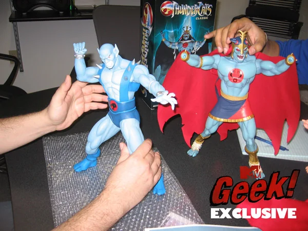 Mezco Panthro and Mumm-Ra figures unveiled at MTV Geek!