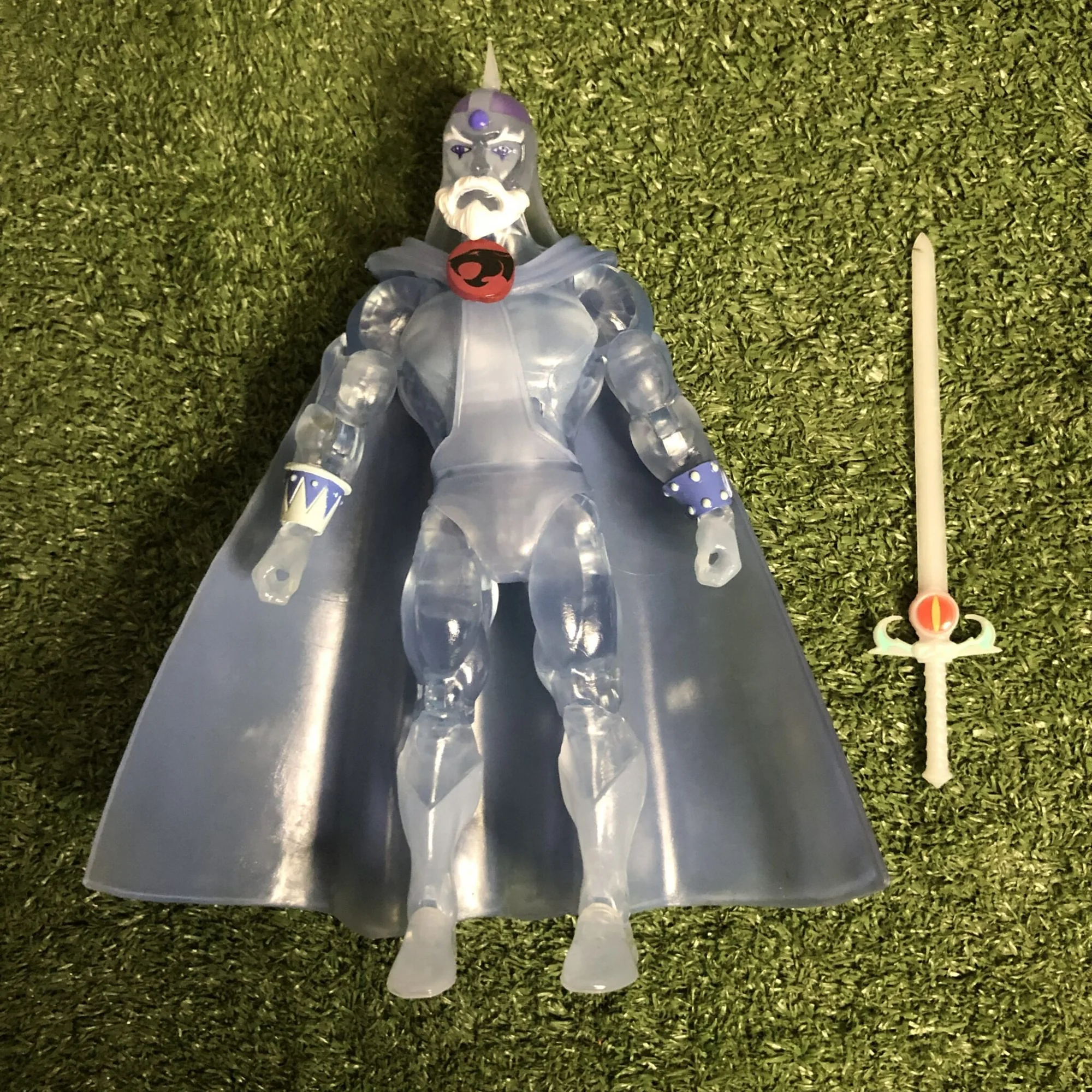 Super7 ThunderCats DELUXE Ghost Jaga translucent loose figure