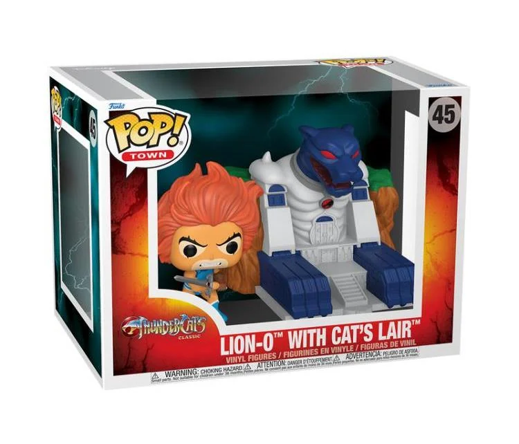 ThunderCats Pop! Town #45 Lion-O with Cat's Lair
