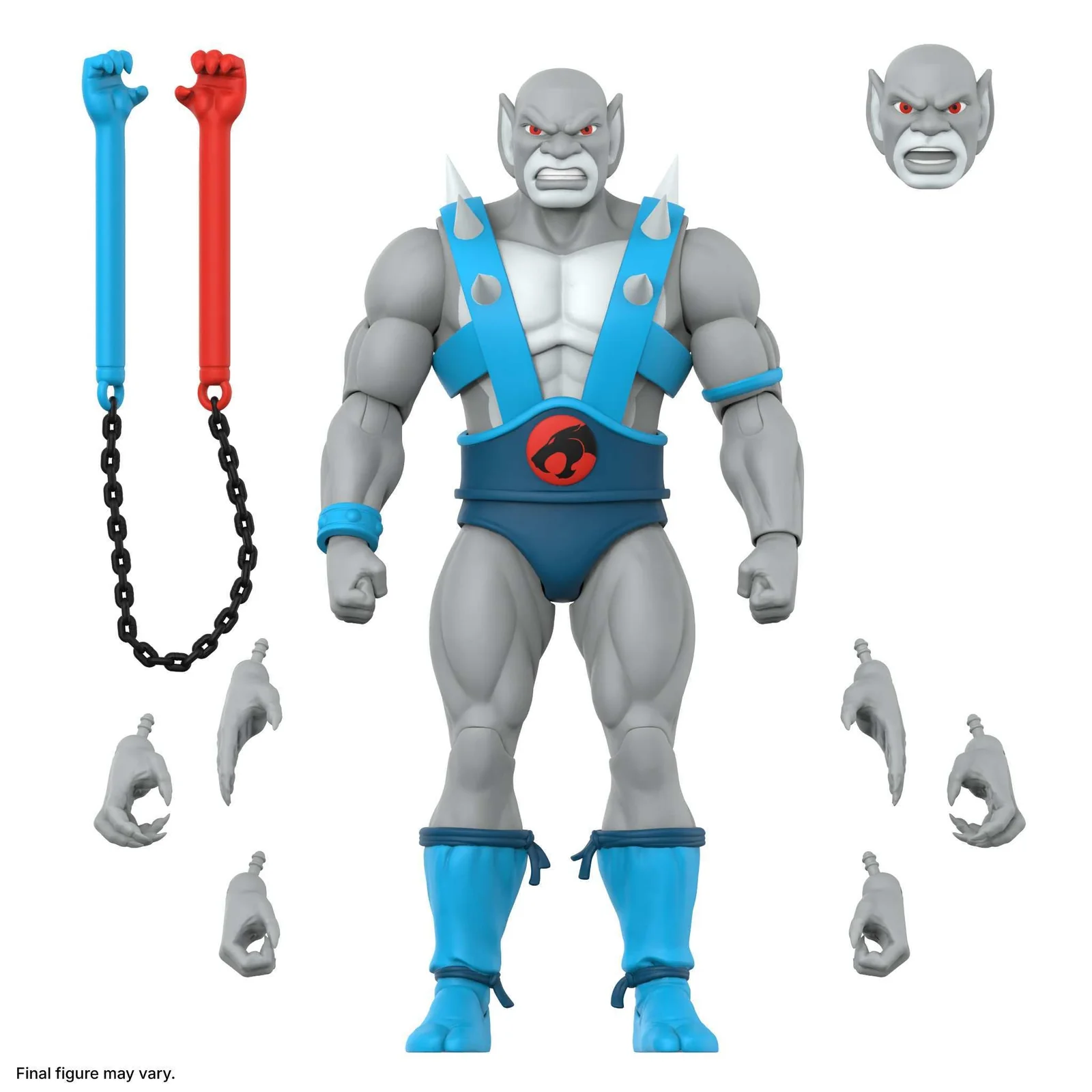 Super7 ULTIMATES Panthro action figure with nunchucks, product shot