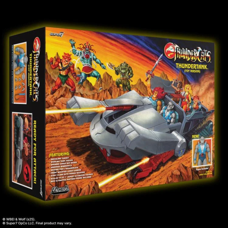 ThunderCats ULTIMATES! Thundertank w/ Panthro (Toy)