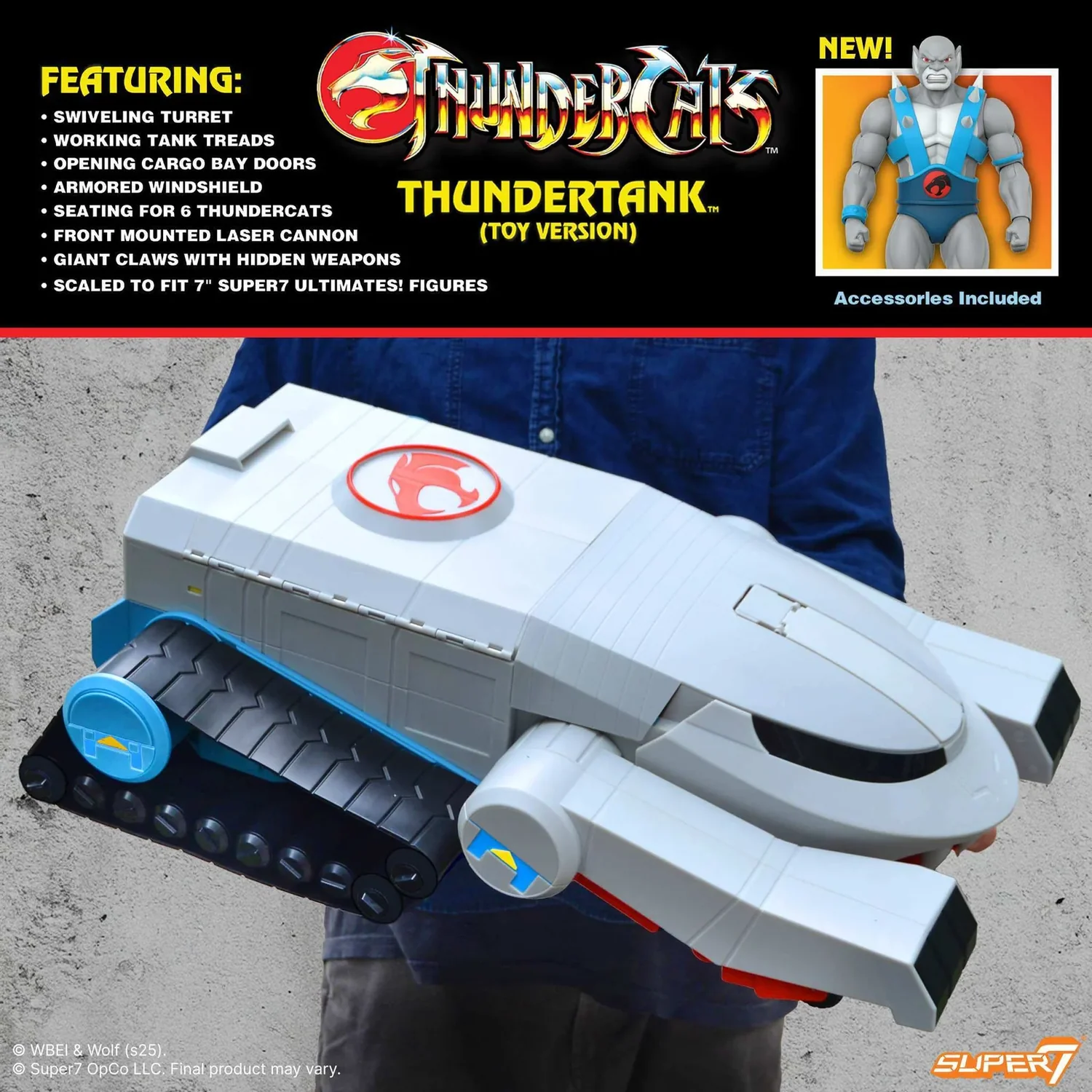 ThunderCats ULTIMATES! Thundertank w/ Panthro (Toy)