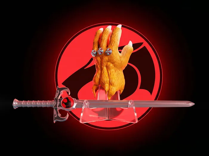 Soap Studio Sword of Omens and Claw Shield replica set
