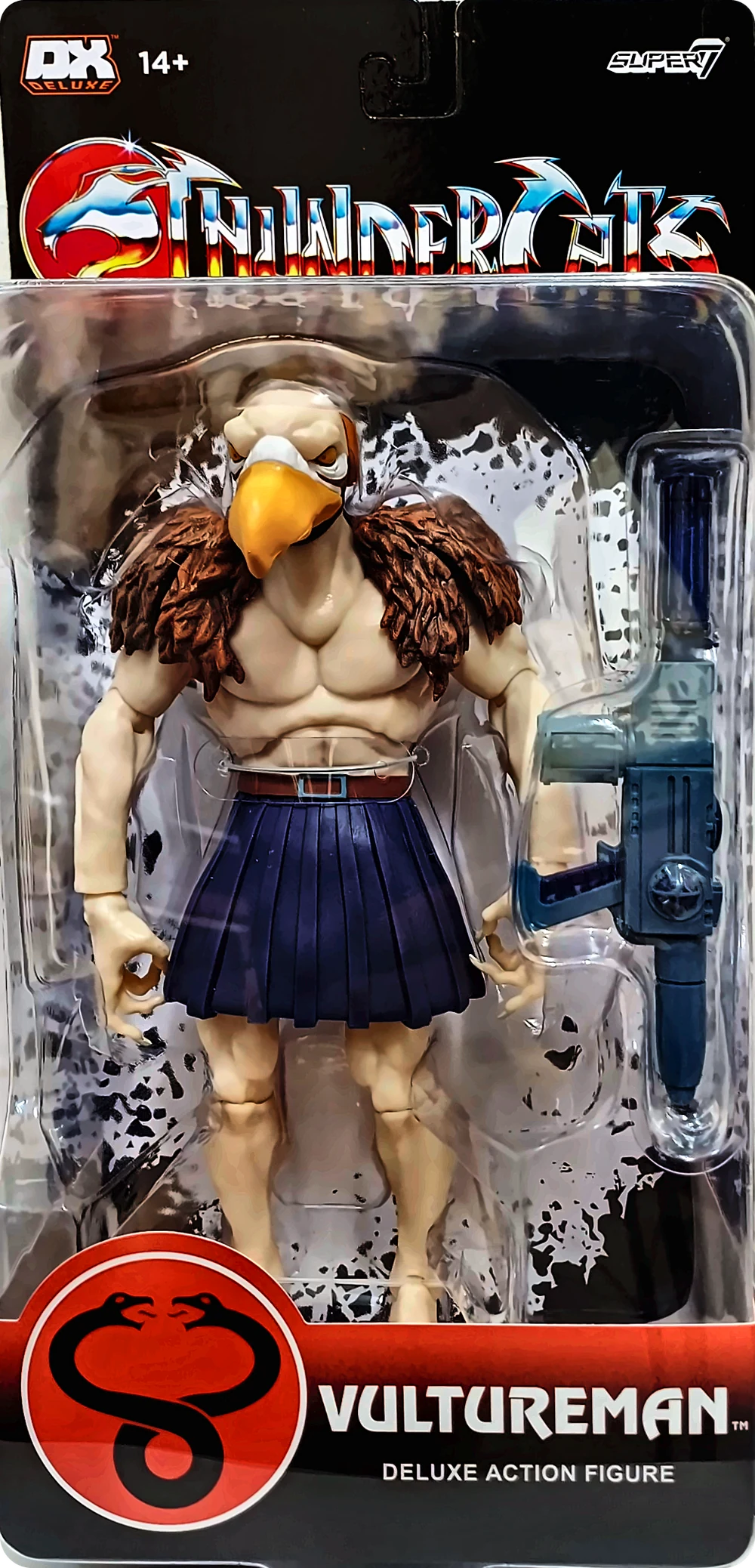 Super7 DX Deluxe Vultureman in his blister pack, Wave 5