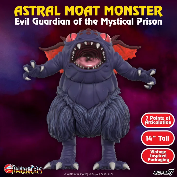 Super7 ThunderCats ULTIMATES Astral Moat Monster reveal