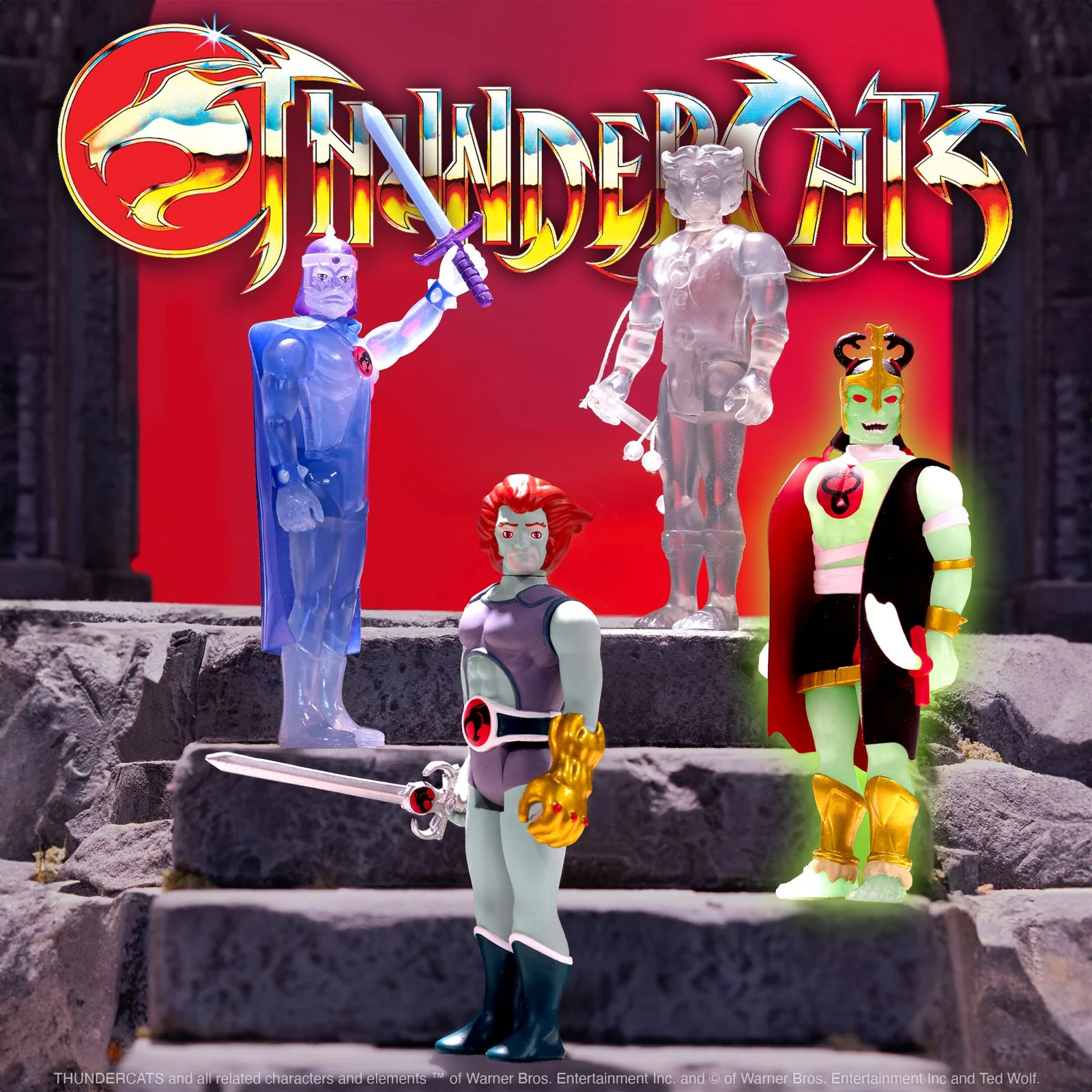 ThunderCats ReAction Wave 5 - Set of 4
