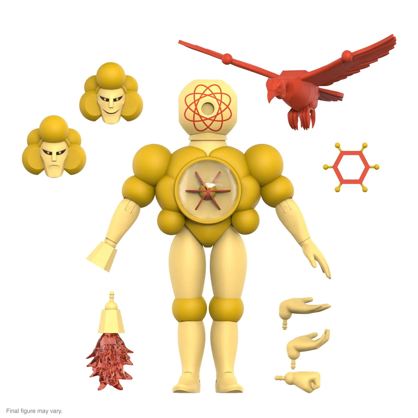 Bluegrass (VAC Metal - Toy Version), Steelwill (VAC Metal - Toy Version), Mo-Lec-U-Lar (Toy Version), & Windhammer (Toy Version)