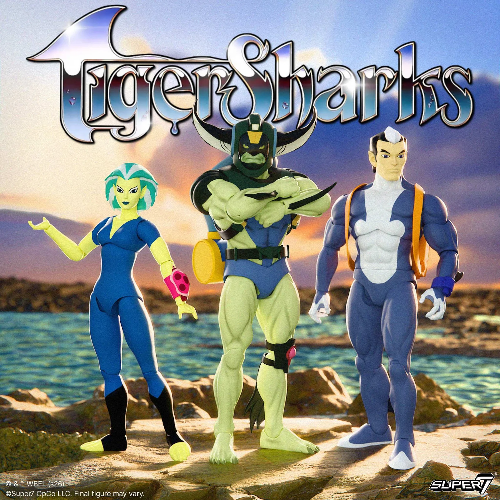 TigerSharks Ultimates Wave 1 - Mako, Octavia, T-Ray (3-Pack)