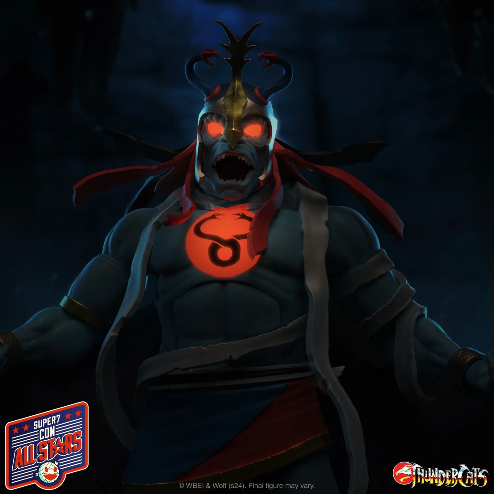 ThunderCats ULTIMATES! Mumm-Ra The Ever Living & Lion-O (LED Eyes)