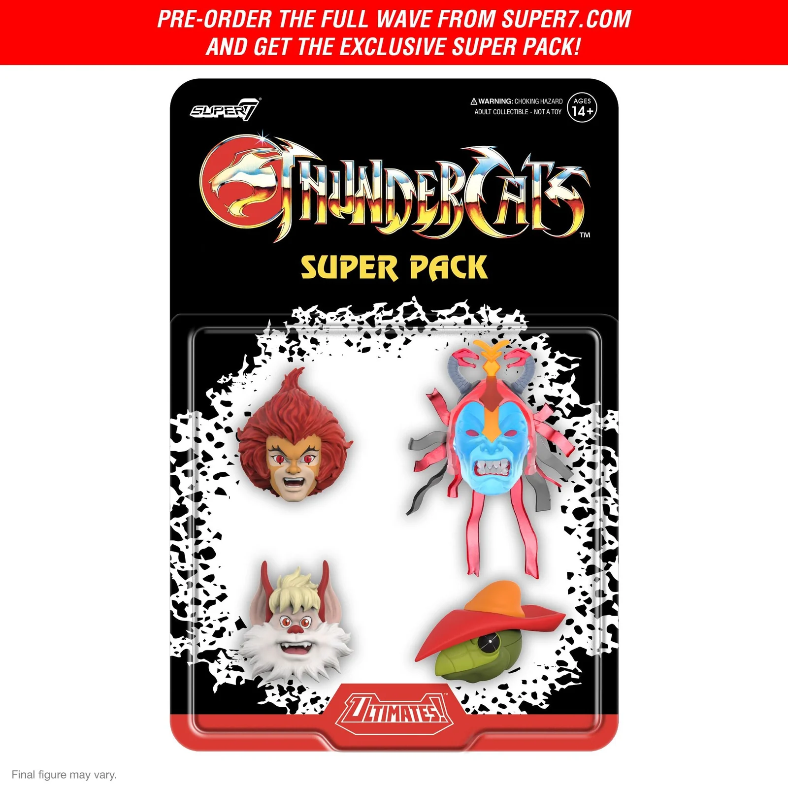 ThunderCats ULTIMATES! Wave 10 - Snarfer, Quick Pick, Young Lion-O & Mumm-Ra (Dream Master)
