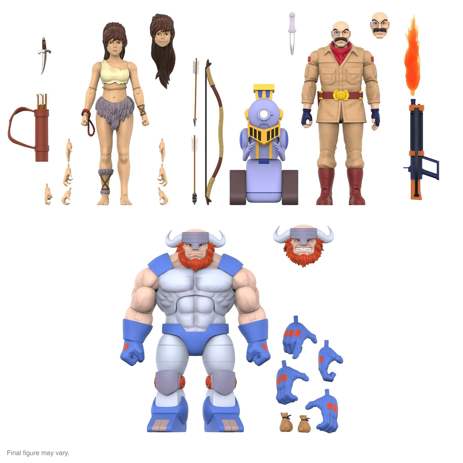 ThunderCats ULTIMATES! Wave 12 - Cruncher, Nayda, & Safari Joe