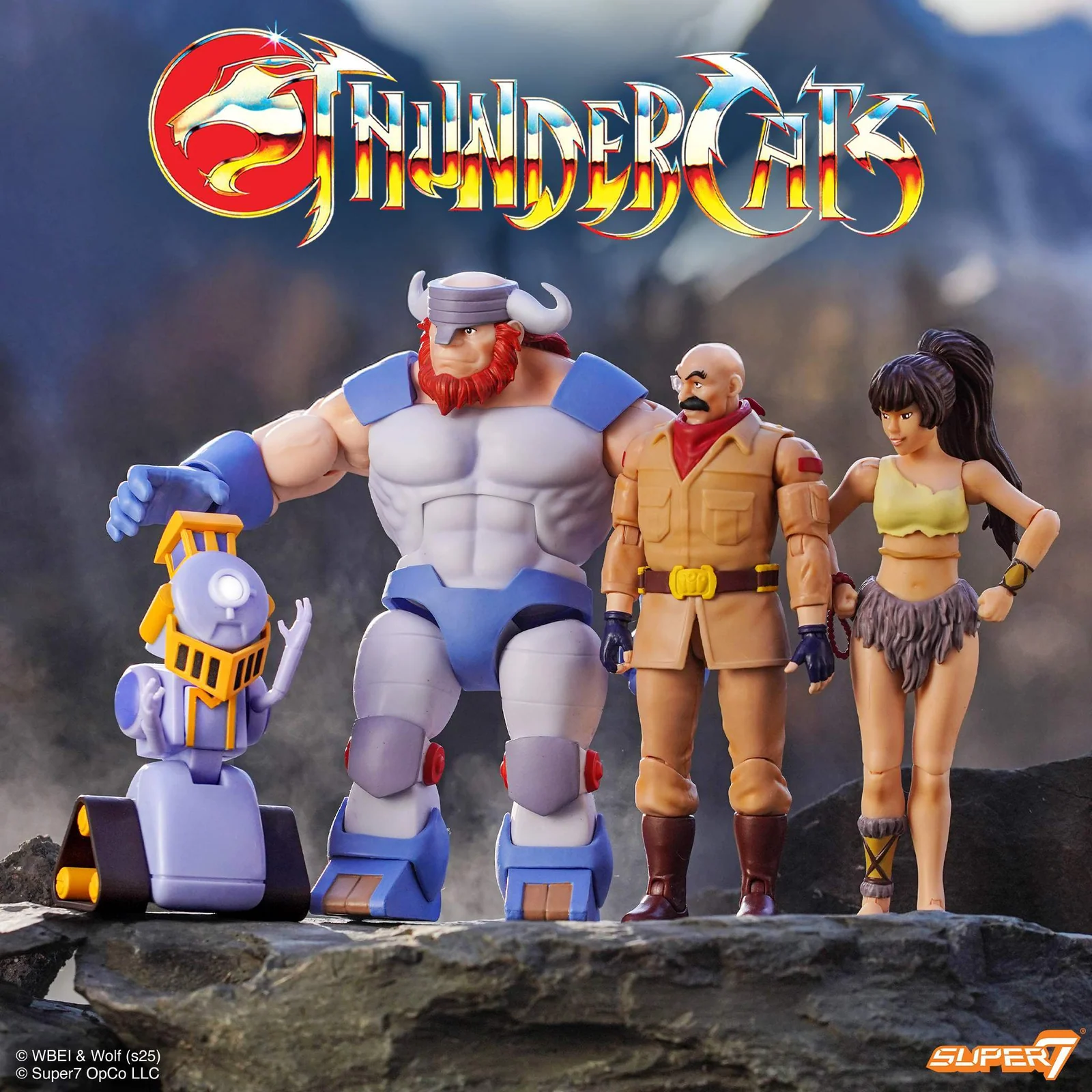 ThunderCats ULTIMATES! Wave 12 - Cruncher, Nayda, & Safari Joe