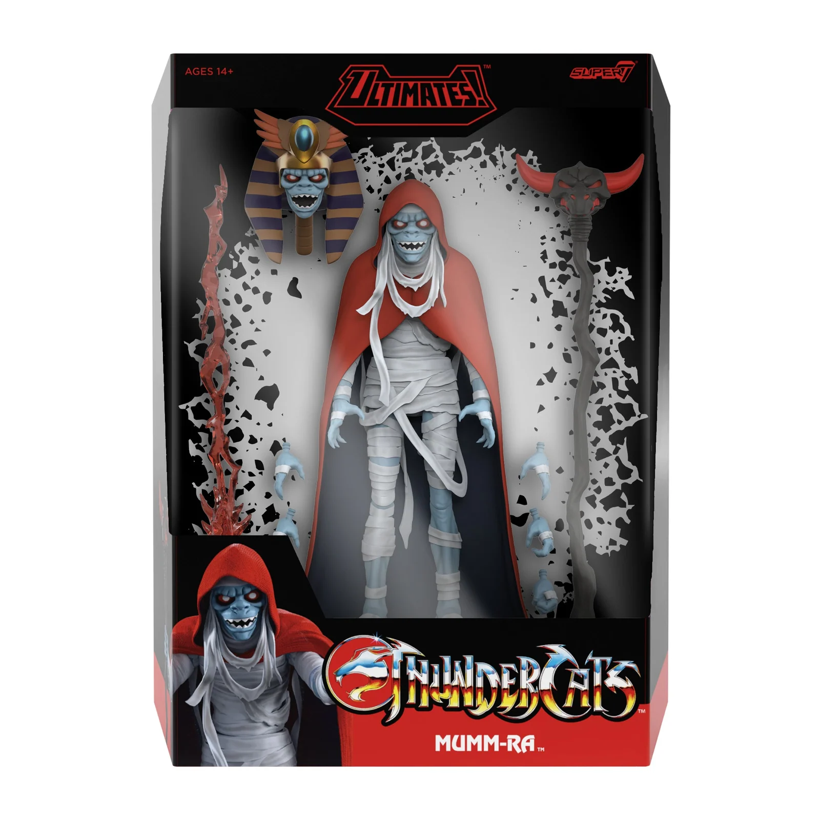 ThunderCats ULTIMATES! Wave 15 -Jagara, Zaxx, Wizz-Ra & Mumm-Ra (Old Man)