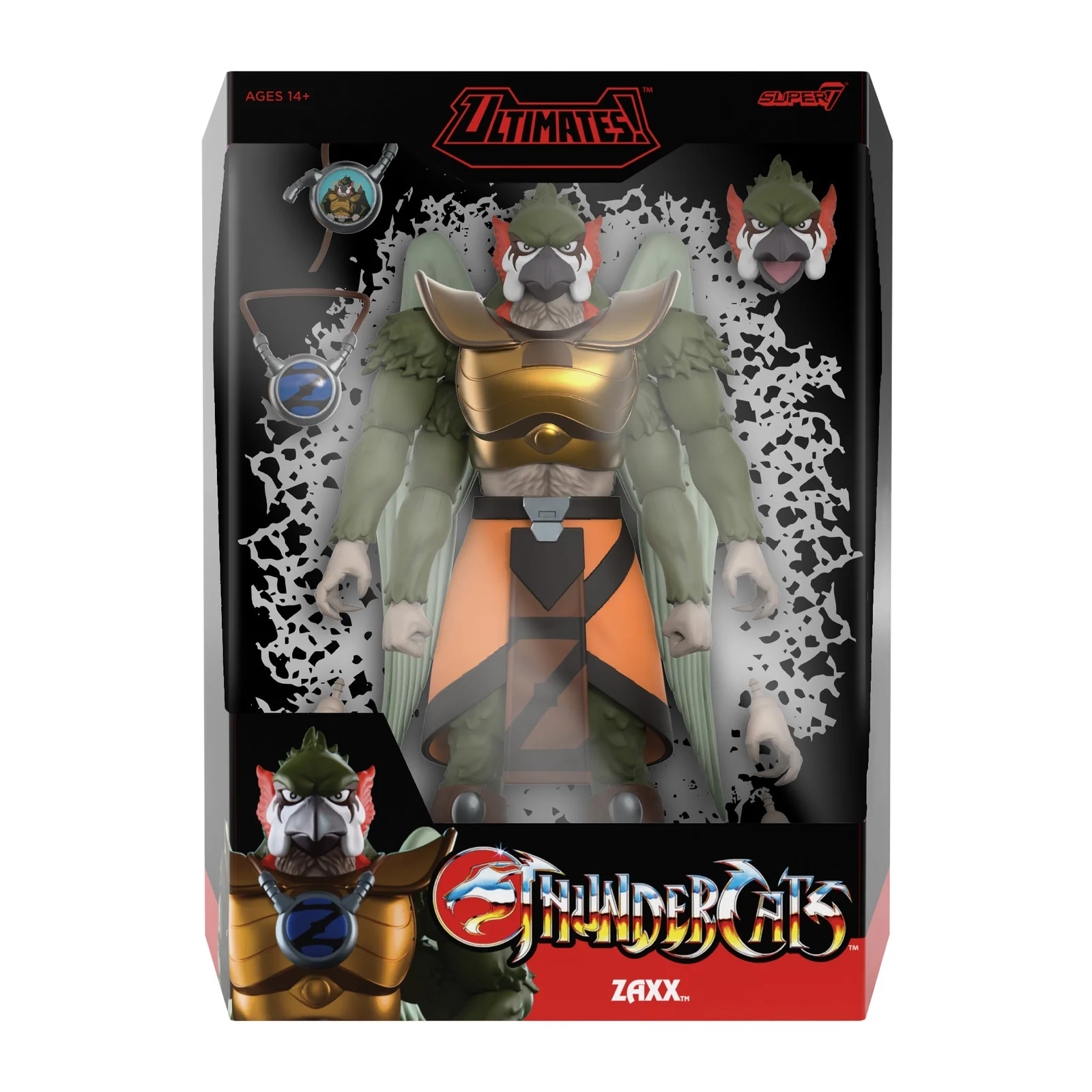 ThunderCats ULTIMATES! Wave 15 -Jagara, Zaxx, Wizz-Ra & Mumm-Ra (Old Man)