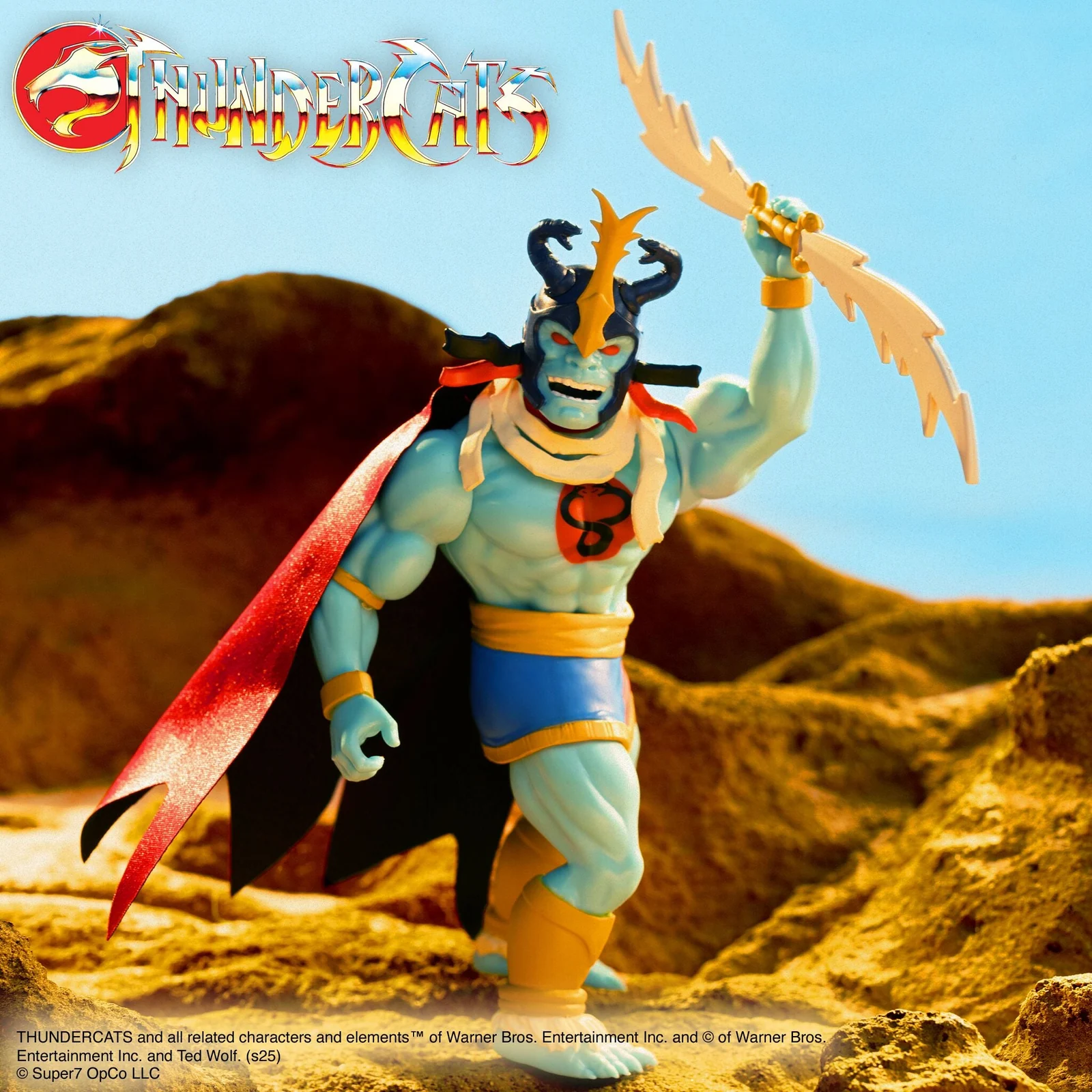 ThunderCats Vintage Figures Wave 01 - Lion-O, Mumm-Ra (Ever Living), & Jackalman