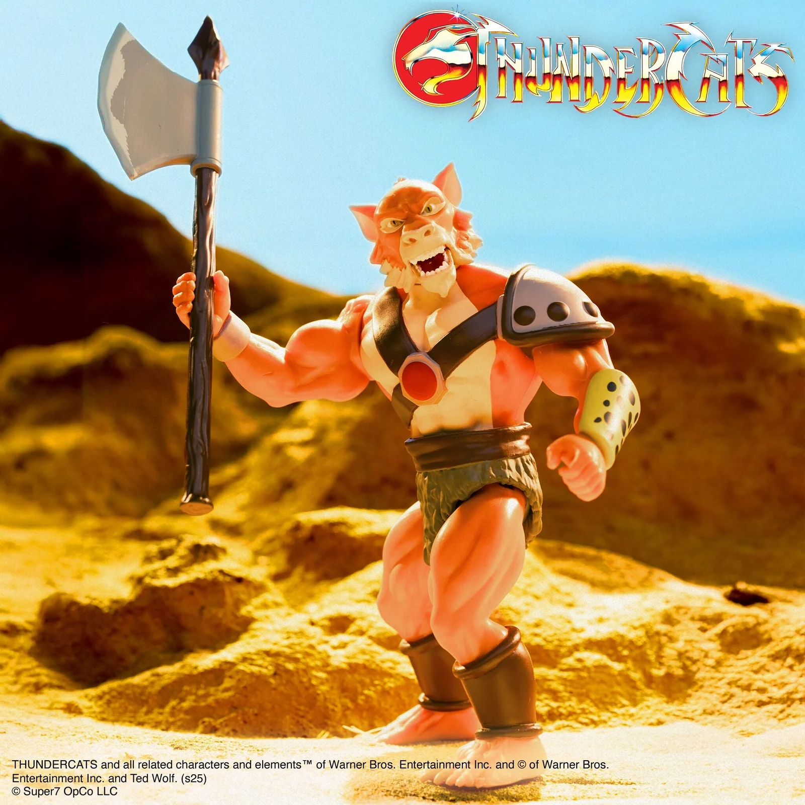 ThunderCats Vintage Figures Wave 01 - Lion-O, Mumm-Ra (Ever Living), & Jackalman