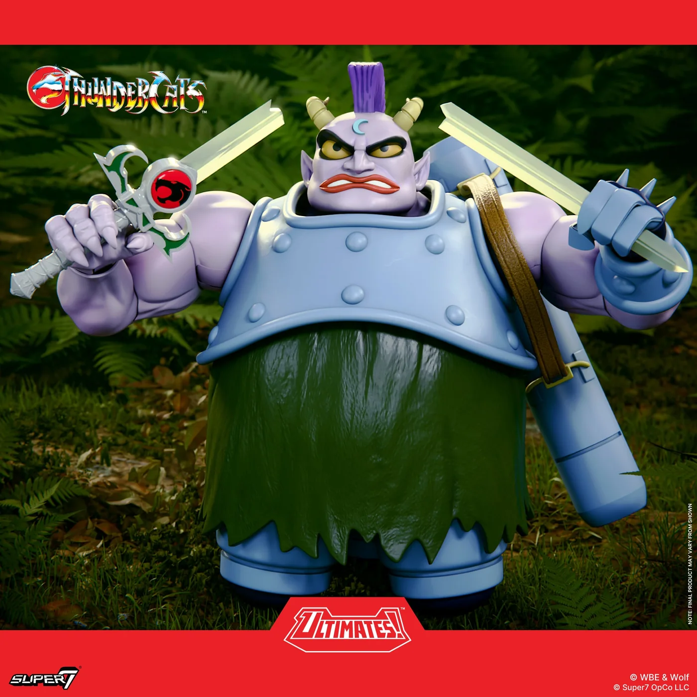Official Super7 image of the ULTIMATES Tug-Mug with the broken Sword of Omens