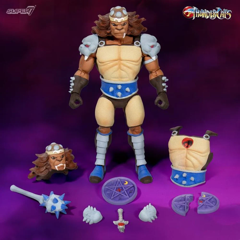 ULTIMATES Grune in cartoon colours with his full accessory loadout