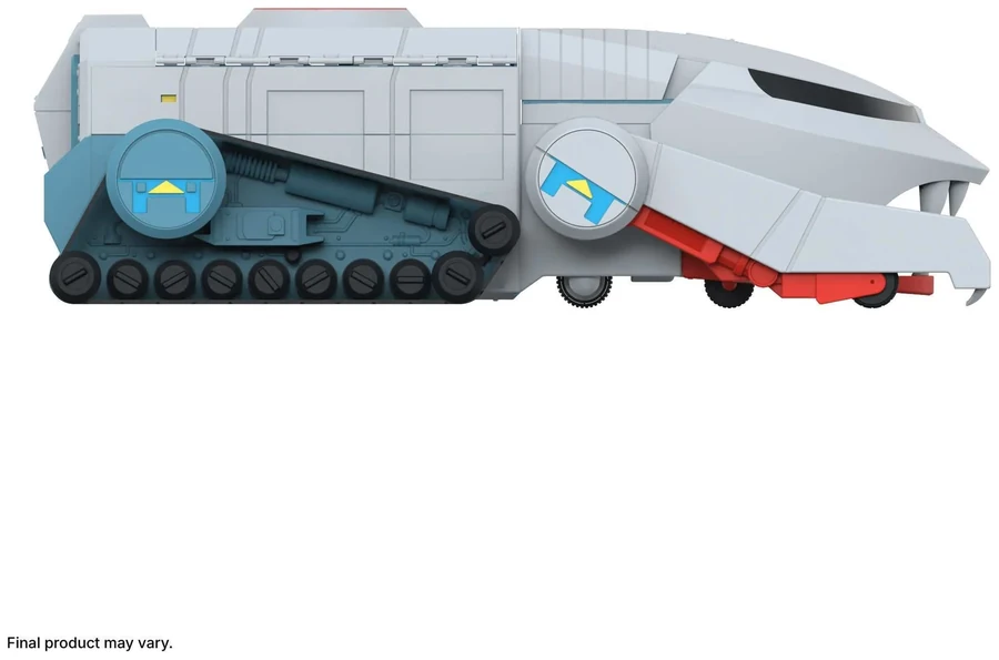 Super7 ULTIMATES ThunderTank in toy colors, side view
