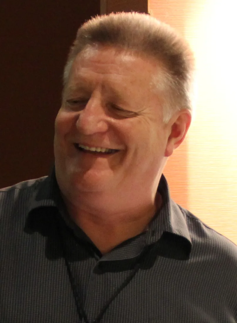 Larry Kenney signs for fans at Florida Supercon, 2012